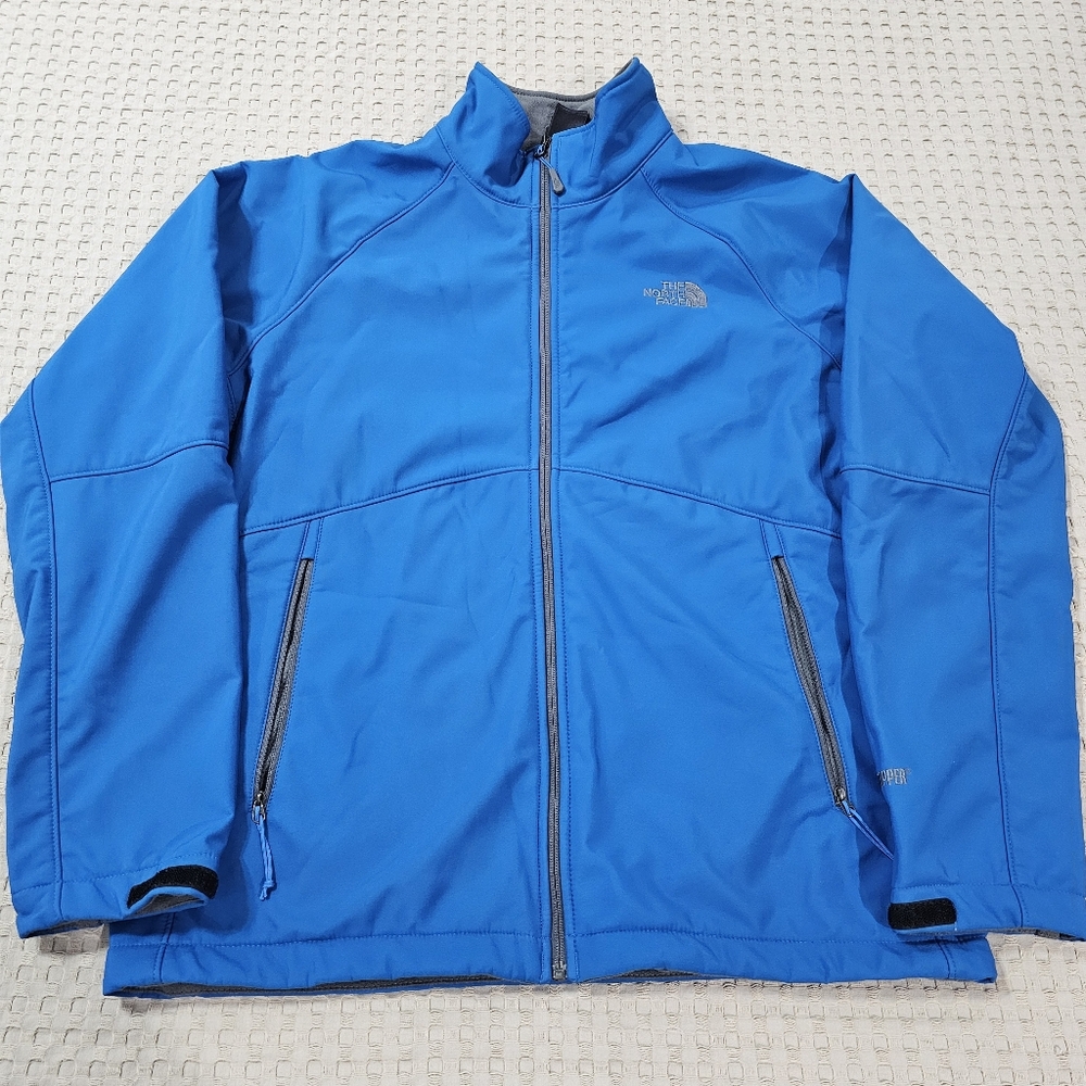 Men's The North Face Sentinel WINDSTOPPER Jacket in Snorkel Blue. Size Large